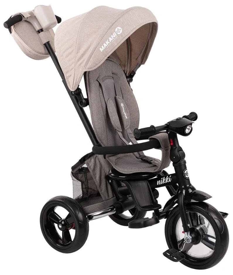 Triciclo para bebés Makani Nikki Bege Melange 2020