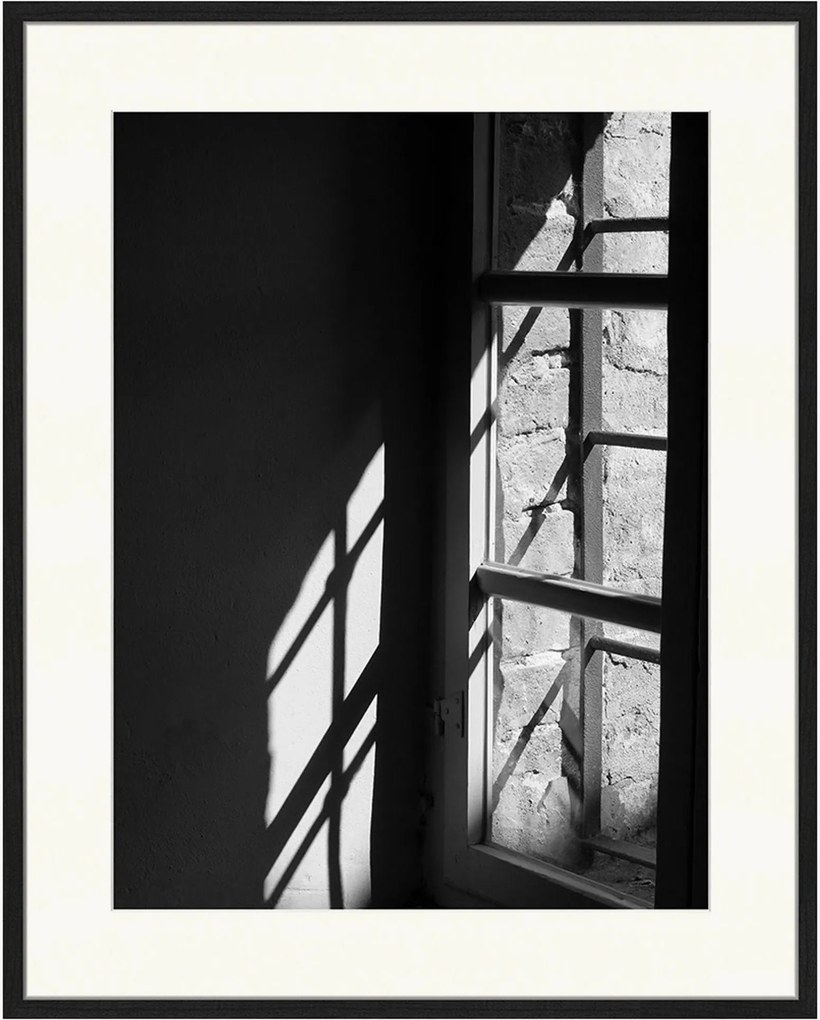 Impressão digital emoldurada The Shape Of Silence