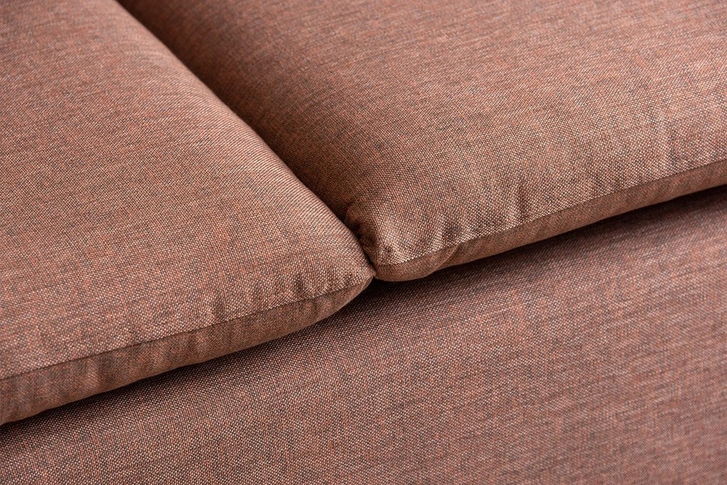 Sofá de Canto Lungo – Castanho Claro – 255 cm