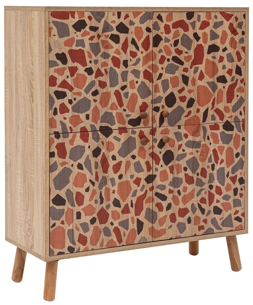 **** Armário Multiuso Multilux – Multicolor – 95 cm x 111 cm x 36 cm
