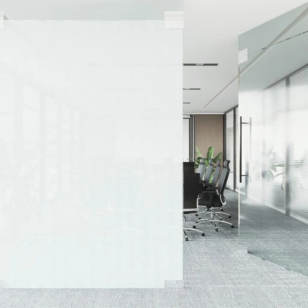 Películas janela estática 5 pcs PVC branco fosco