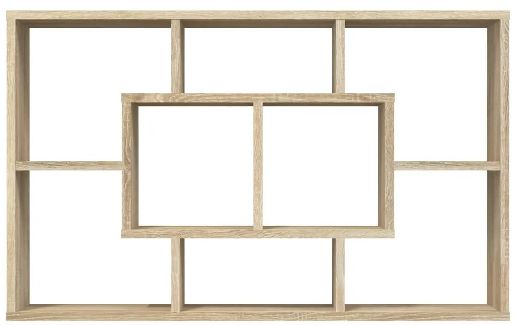 Prateleira parede 85x16x52,5cm madeira Sonoma Oak