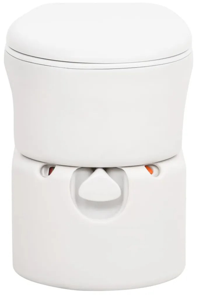 Sanita integrada p/ campismo 24+17 L PEAD e esmalte branco