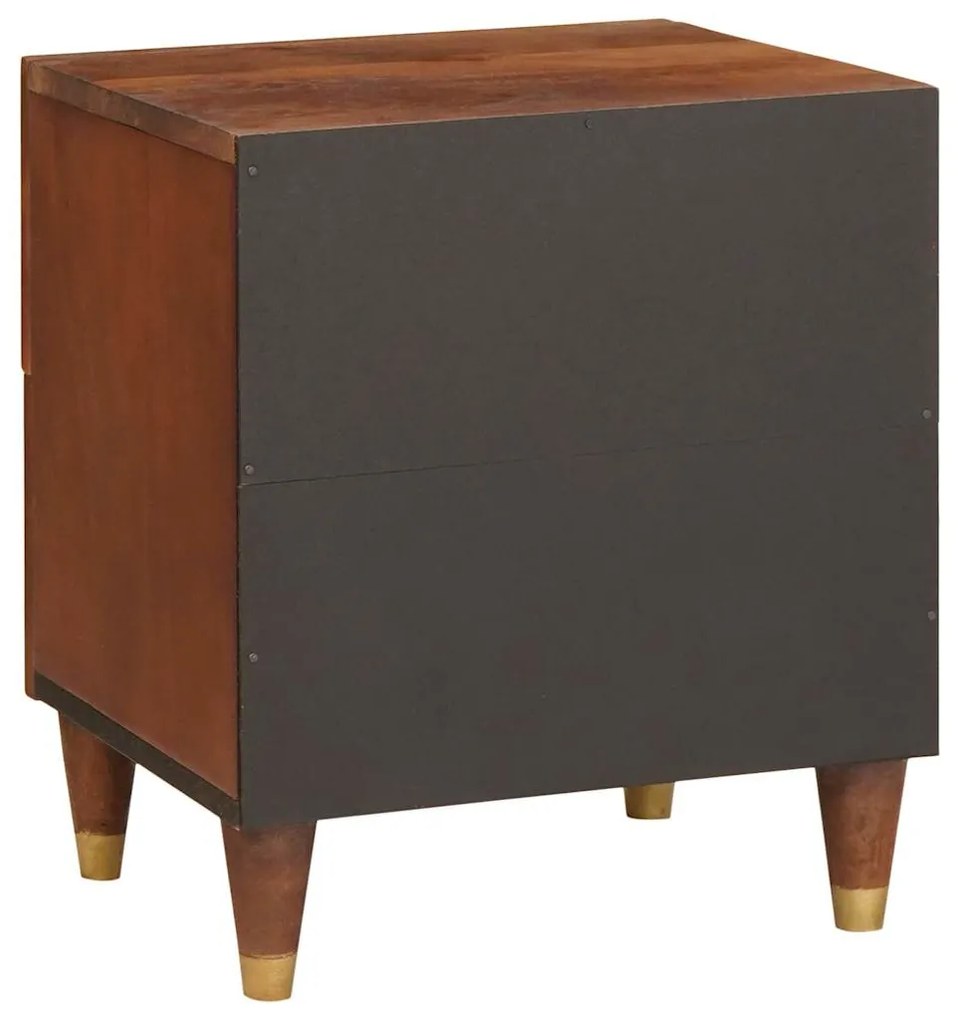 Mesas de cabeceira com gaveta 2 pcs 40 x 33.5 x 46 cm