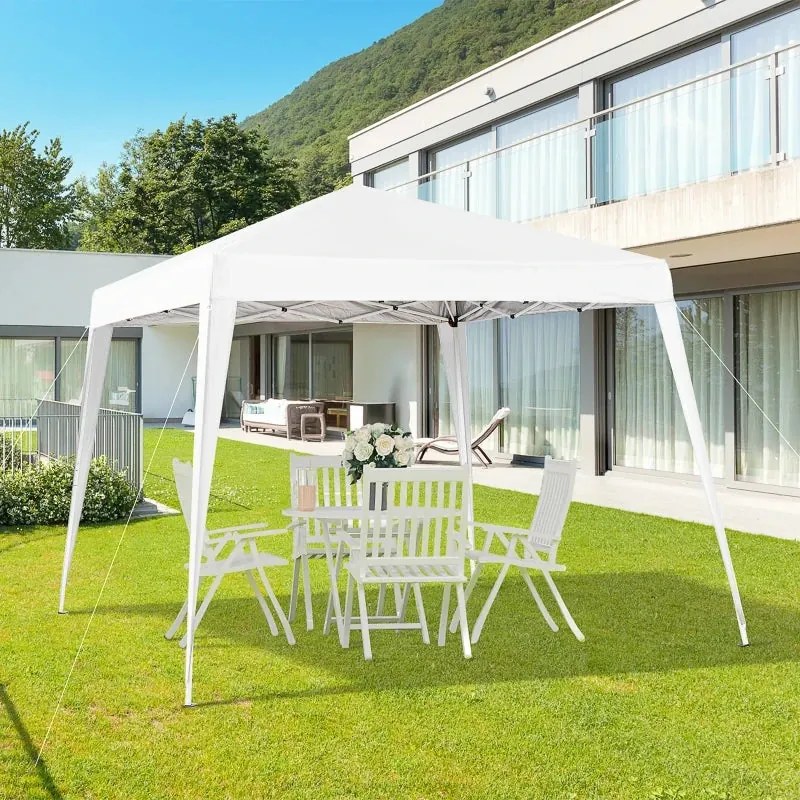 Tenda Dobrável em Aço e Tecido Oxford – 3x3 m – Design Moderno