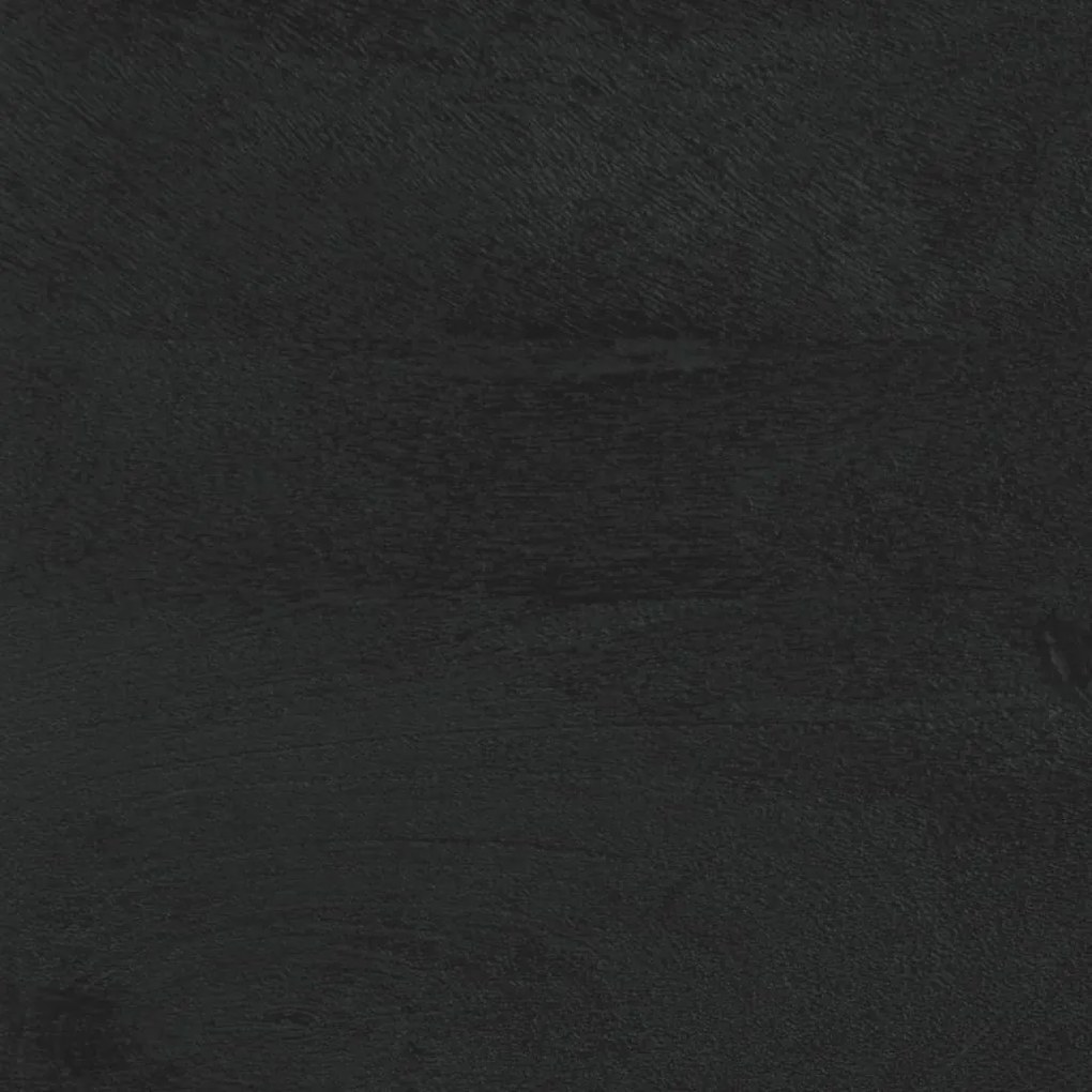 Armário para lavatório 62x33x58 cm derivados de madeira preto