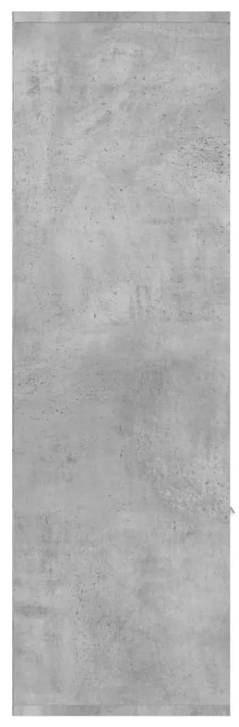 Estante 98x30x98 cm derivados de madeira cinzento cimento