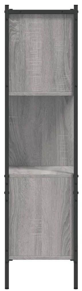 Estante 72x28x109 cm derivados de madeira cinzento sonoma