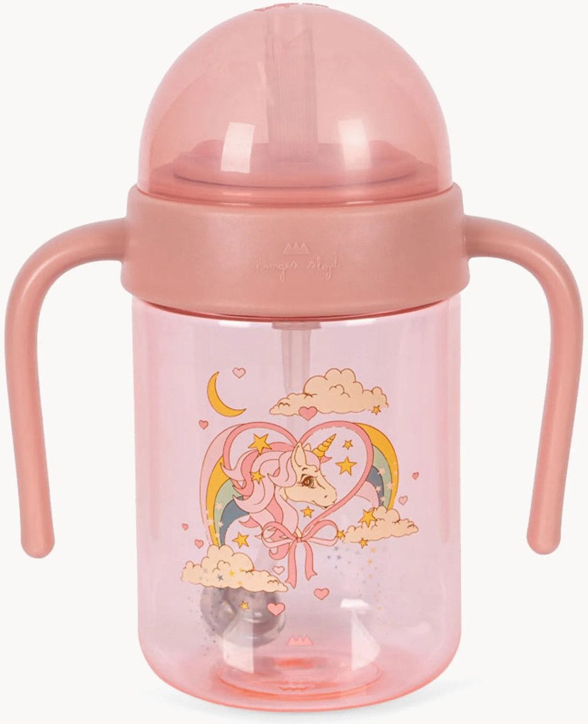 Copo para crianças com palhinha Horn Stars