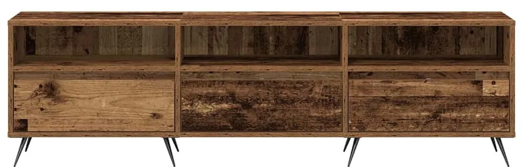 Gabinete de TV Madeira Velha 150x30x44,5 cm Madeira Engenharia