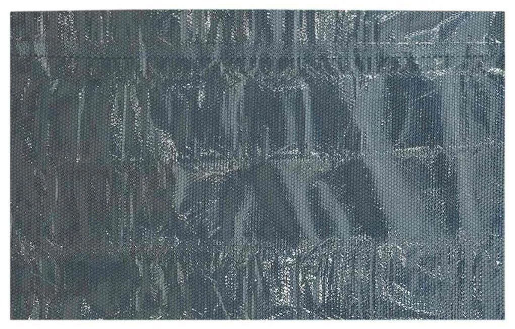 Película para piscina PE solar flutuante 800x500cm preto e azul
