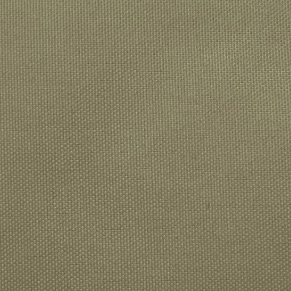 Para-sol estilo vela tecido oxford trapézio 3/4x3 m bege