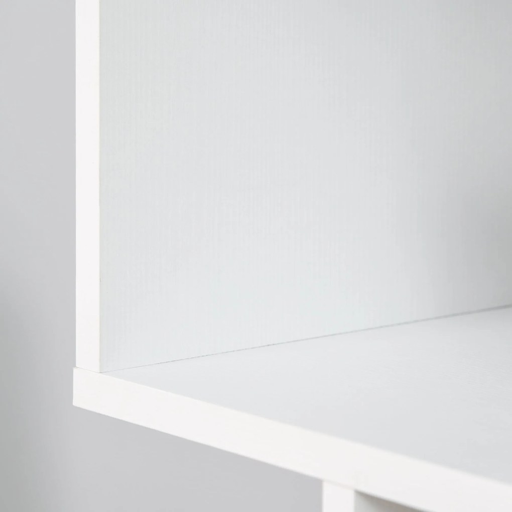 Estante com Prateleiras – Modelo Cefalù – 80x25x1 – Madeira – 6 Níveis