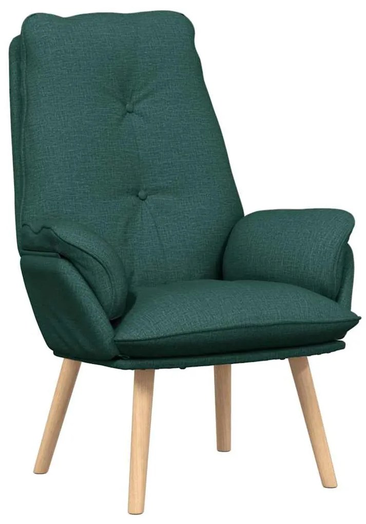 Poltrona Relaxante Verde Escura Tecido