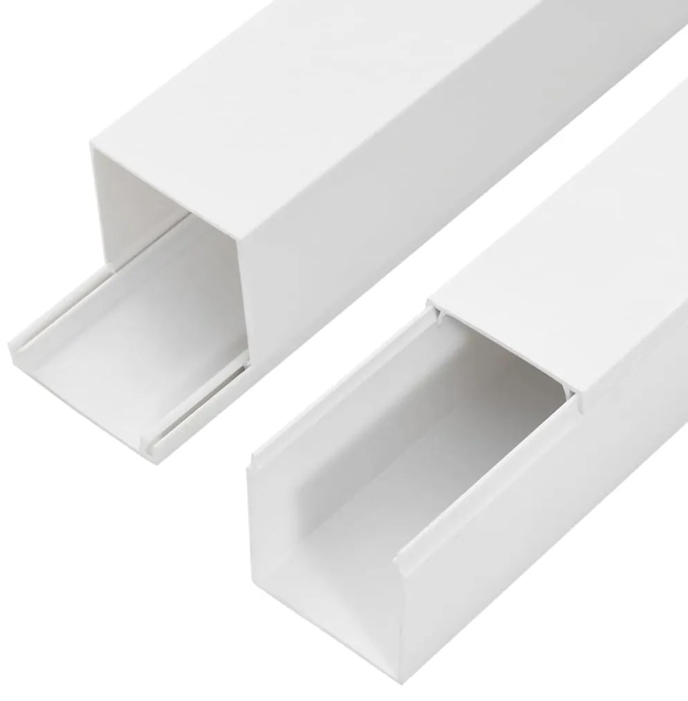 Calhas para cabos 50x25 mm 30 m PVC