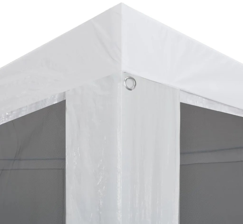 Tenda para festas com 4 paredes laterais em rede 4x3 m