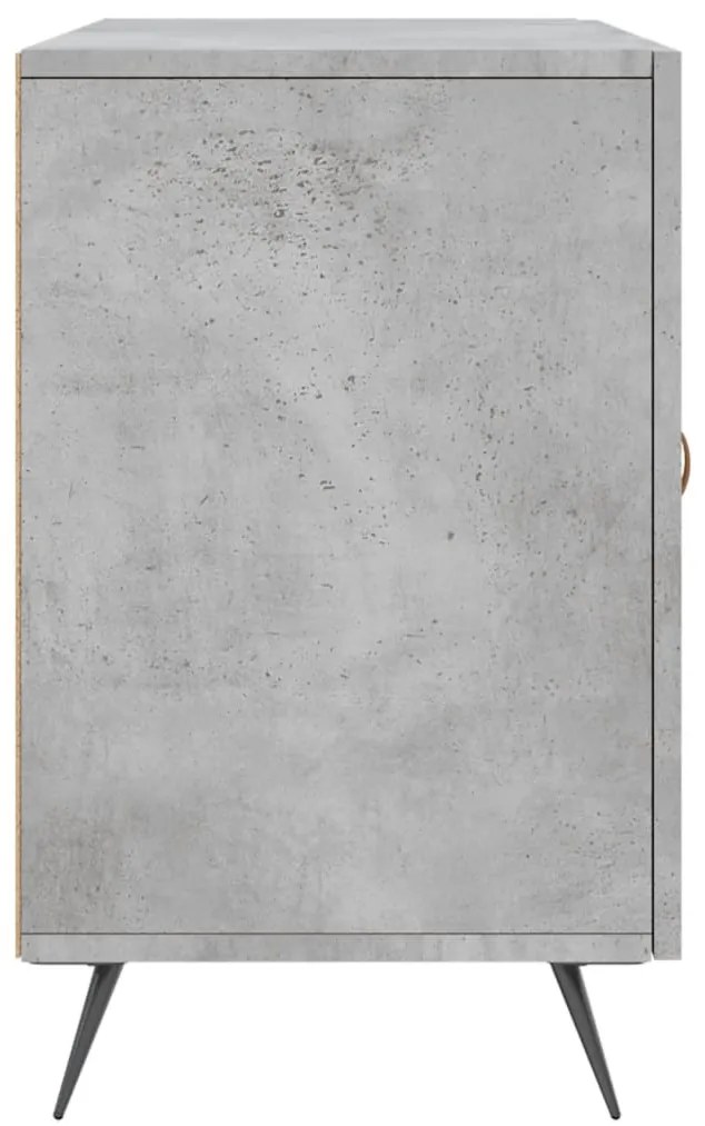 Aparador 100x36x60 cm derivados de madeira cinzento cimento