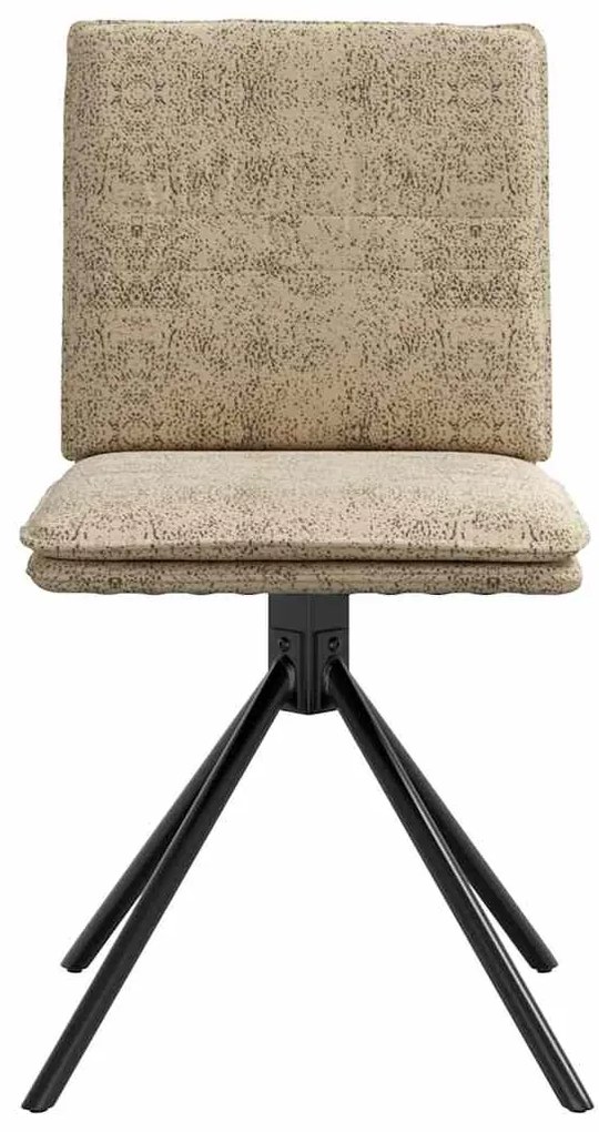 Cadeira de jantar cinza claro Faux Suede Leather