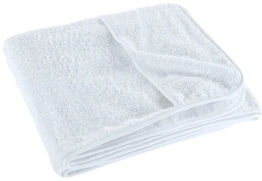 Toalhas de praia 2 pcs 60x135 cm tecido 400 GSM branco