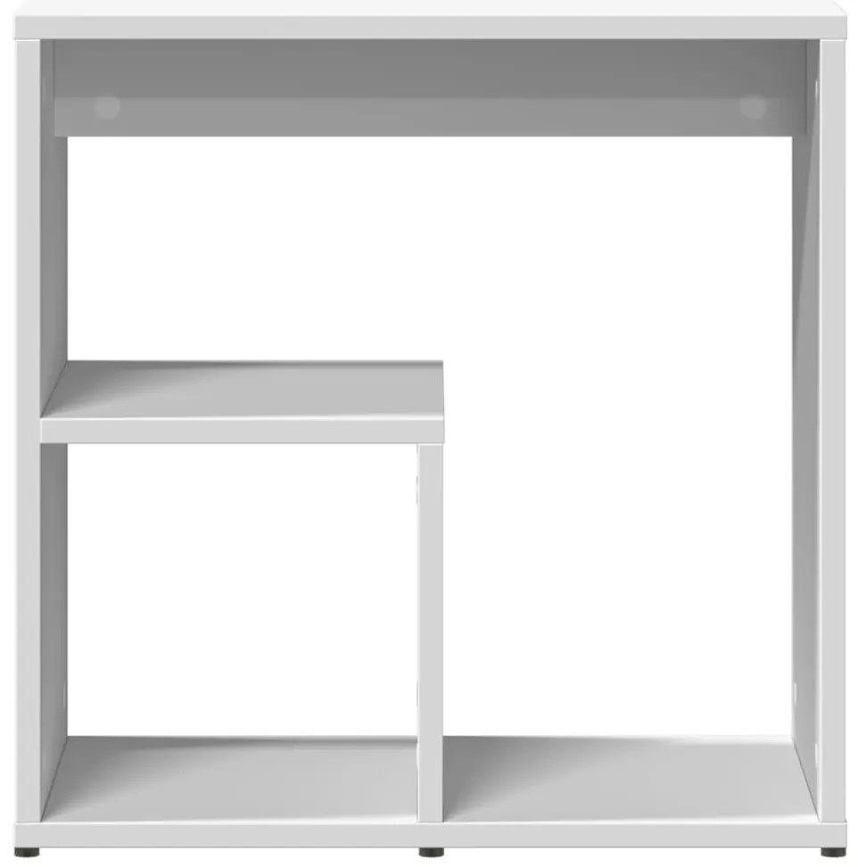 Mesas de apoio 2 pcs 50x30x50 cm derivados de madeira branco