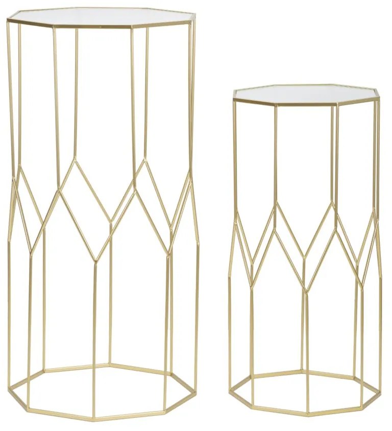 P/TELEFONE PAR VIDRO NOVO CM 50X46X100-40X37X80