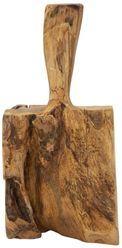 Tope de Porta em Madeira Teca – 17x13x37 cm