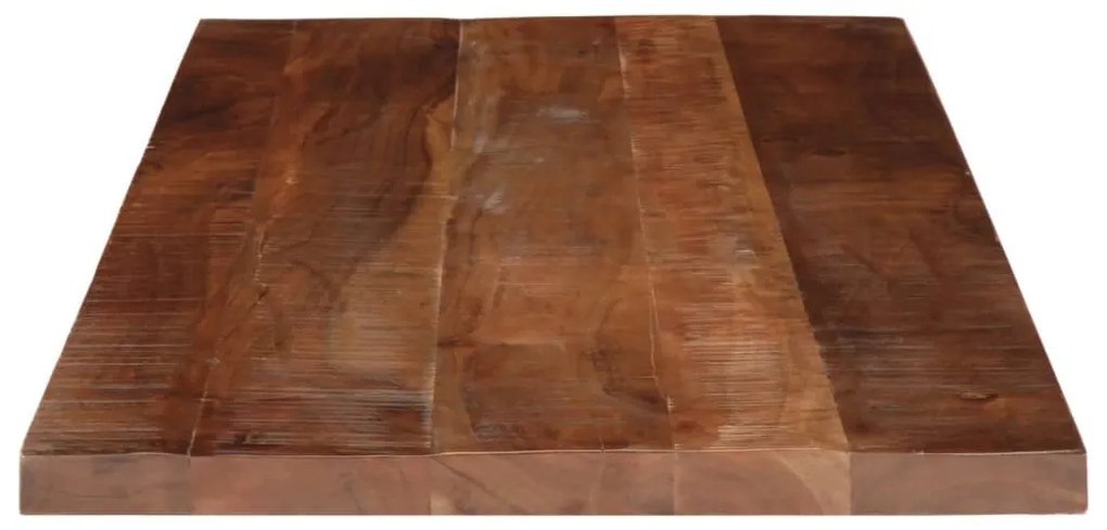 Tampo de mesa retangular 140x50x2,5cm madeira recuperada maciça