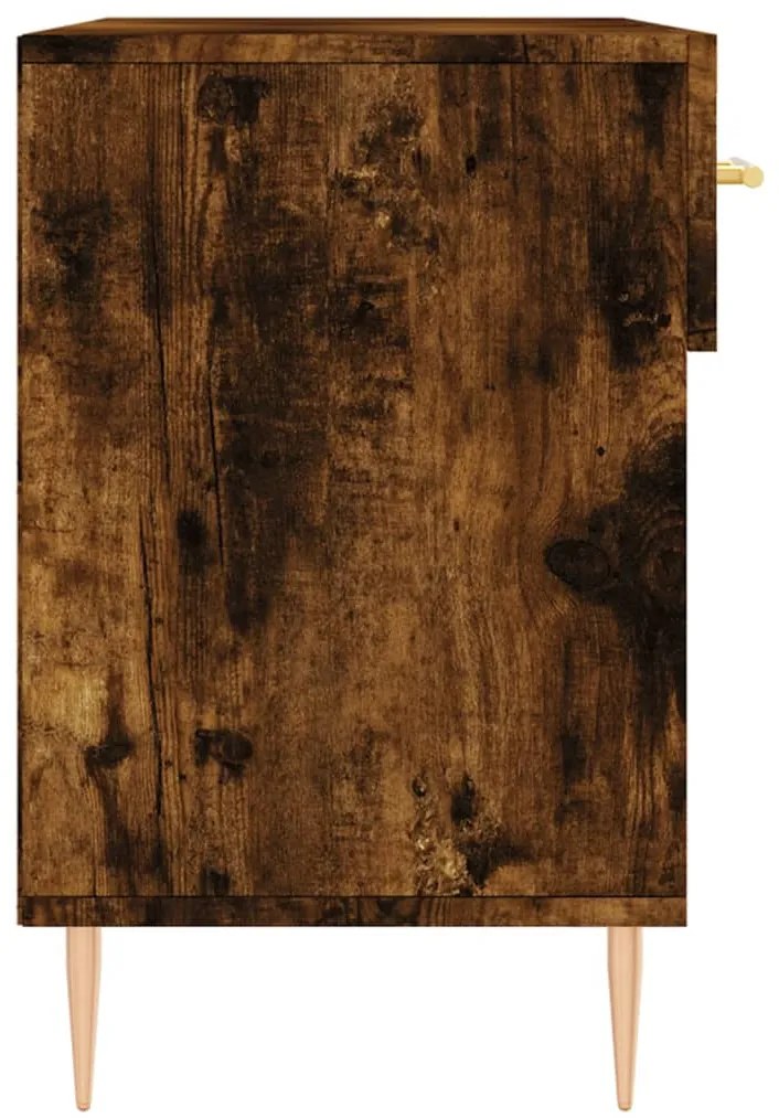 Banco sapateira 102x35x55 cm deriv. madeira carvalho fumado