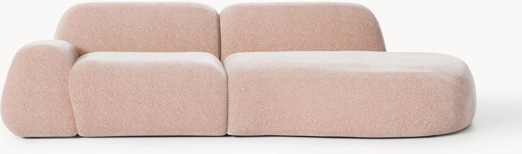 Chaise longue modular Wolke (3 lugares)