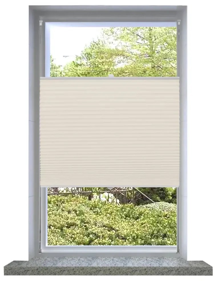 vidaXL Persiana 50x150cm, Creme