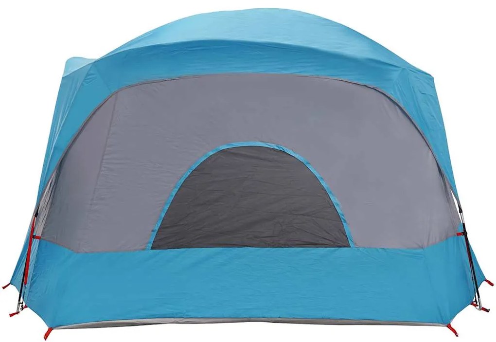 Tenda familiar estilo cabana para 6 pessoas impermeável azul