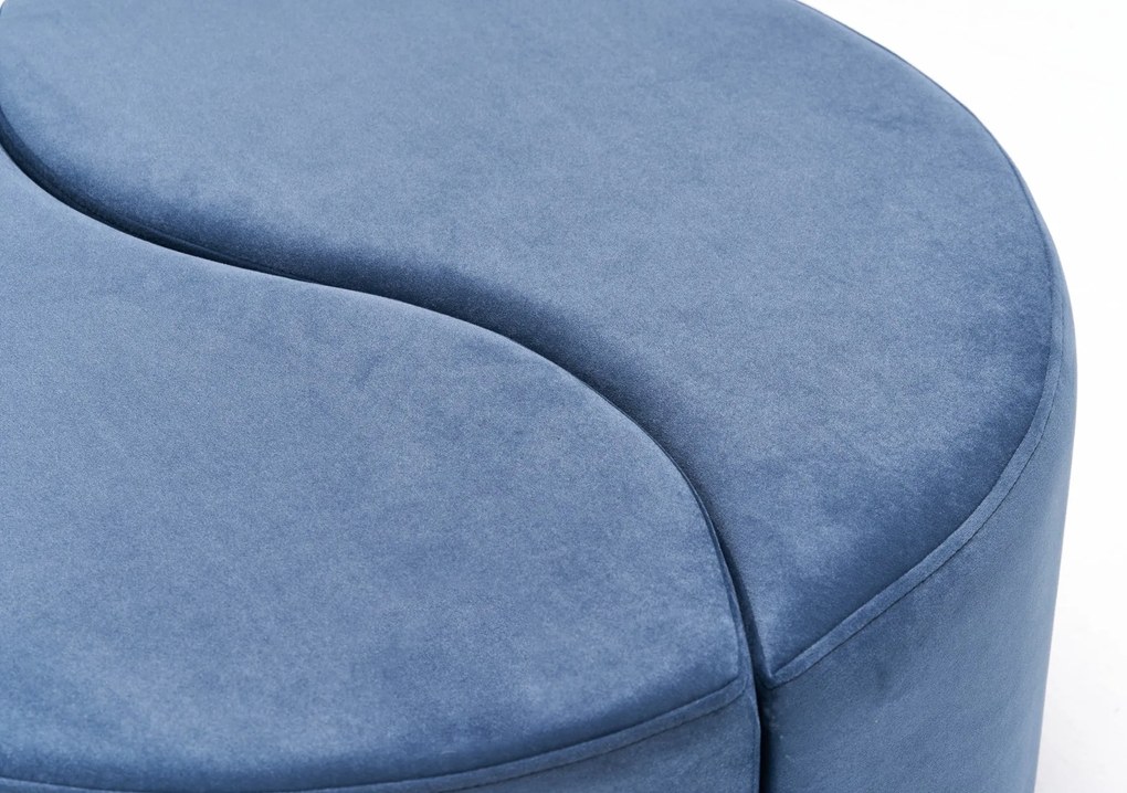 Pouffe Alis Puf – Azul – 80x40x80 cm