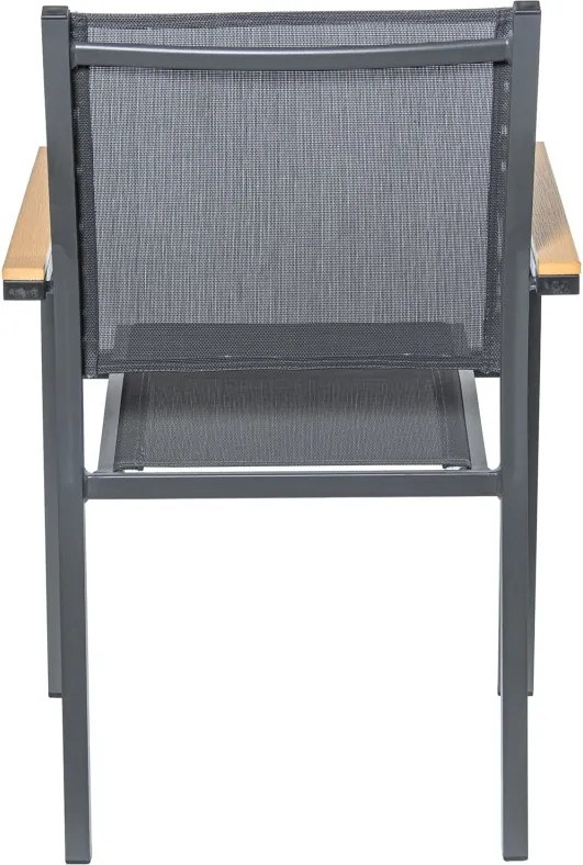 Conjunto Jardim 74615/74616 (mesa + 6 cadeiras | metal + polipropileno)