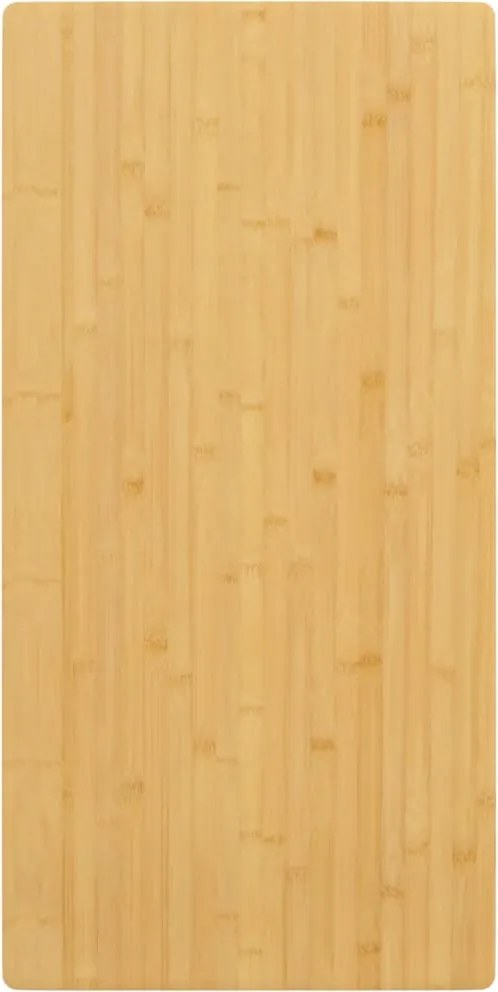 vidaXL Tampo de mesa 40x80x4 cm bambu