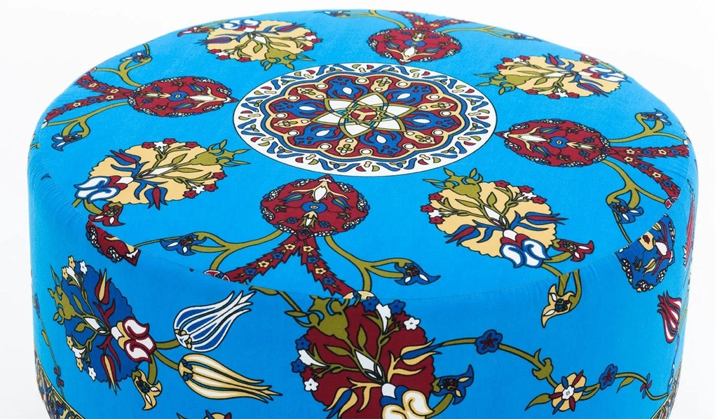 Tuffet Torino – Azul – 65x40x65 cm