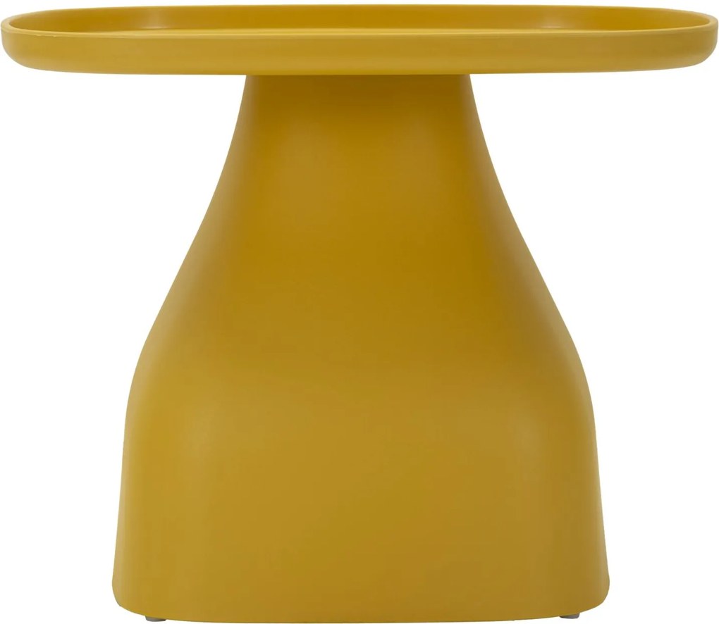 MESA DE APOIO GEA 48X48X38 CM AMARELA