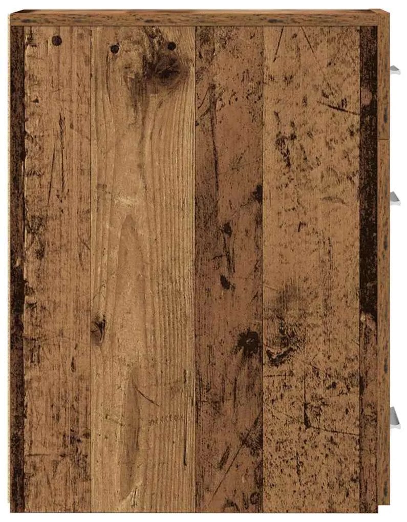 Armário de Farmácia vidaXL em Madeira Velha 20x45,5x60 cm em Madeira T
