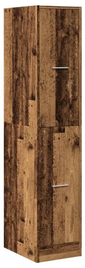 Armário boticário 30x41x144,5 cm deriv. madeira madeira velha