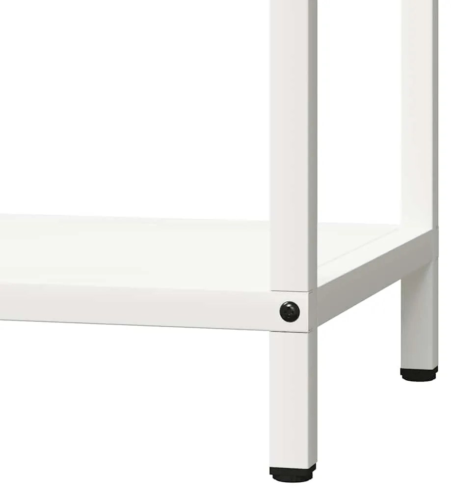 Suporte para lenha 40x25x90 cm aço laminado a frio branco