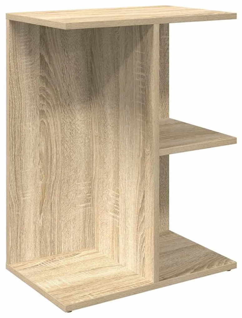 Mesas cabeceira 2pcs 46,5x29x61cm deriv.madeira carvalho sonoma