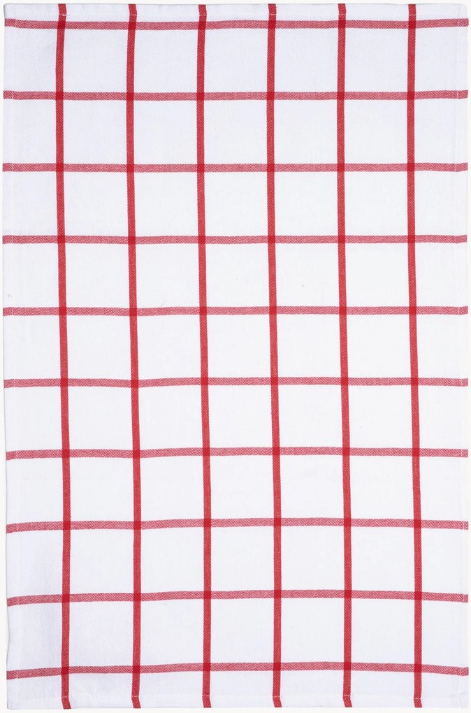 Panos de cozinha Grid, conjunto de 4
