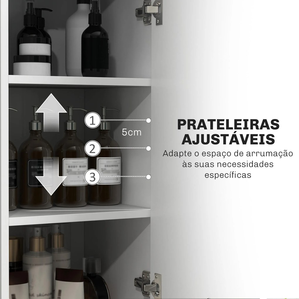 Armário Moderno – Modelo Nice – 34x34x170 – Armazenamento Vertical – B