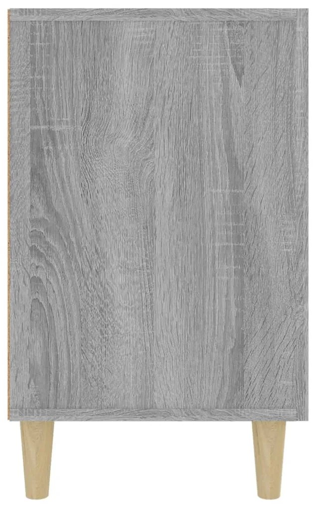 Aparador 100x36x60 cm derivados de madeira cinzento sonoma