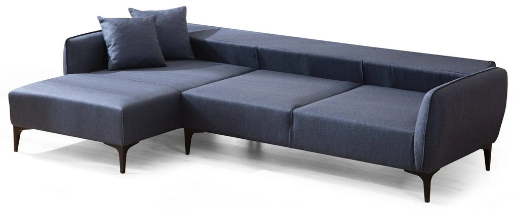 Sofá de Canto Belissimo – Azul – 140 x 270 cm