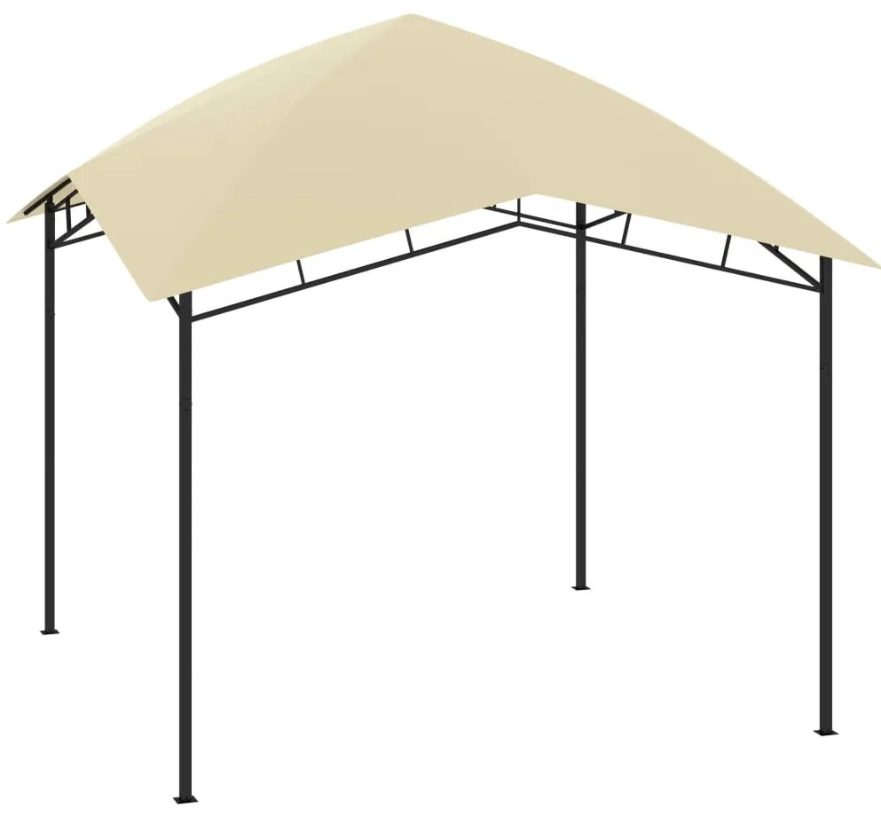 vidaXL Gazebo de jardim 3x3x2,9 m 180g/m² creme