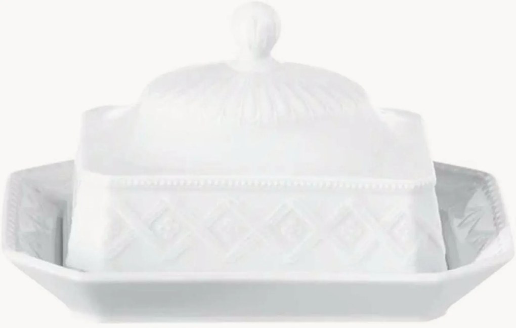 Manteigueira de porcelana artesanal Kurland