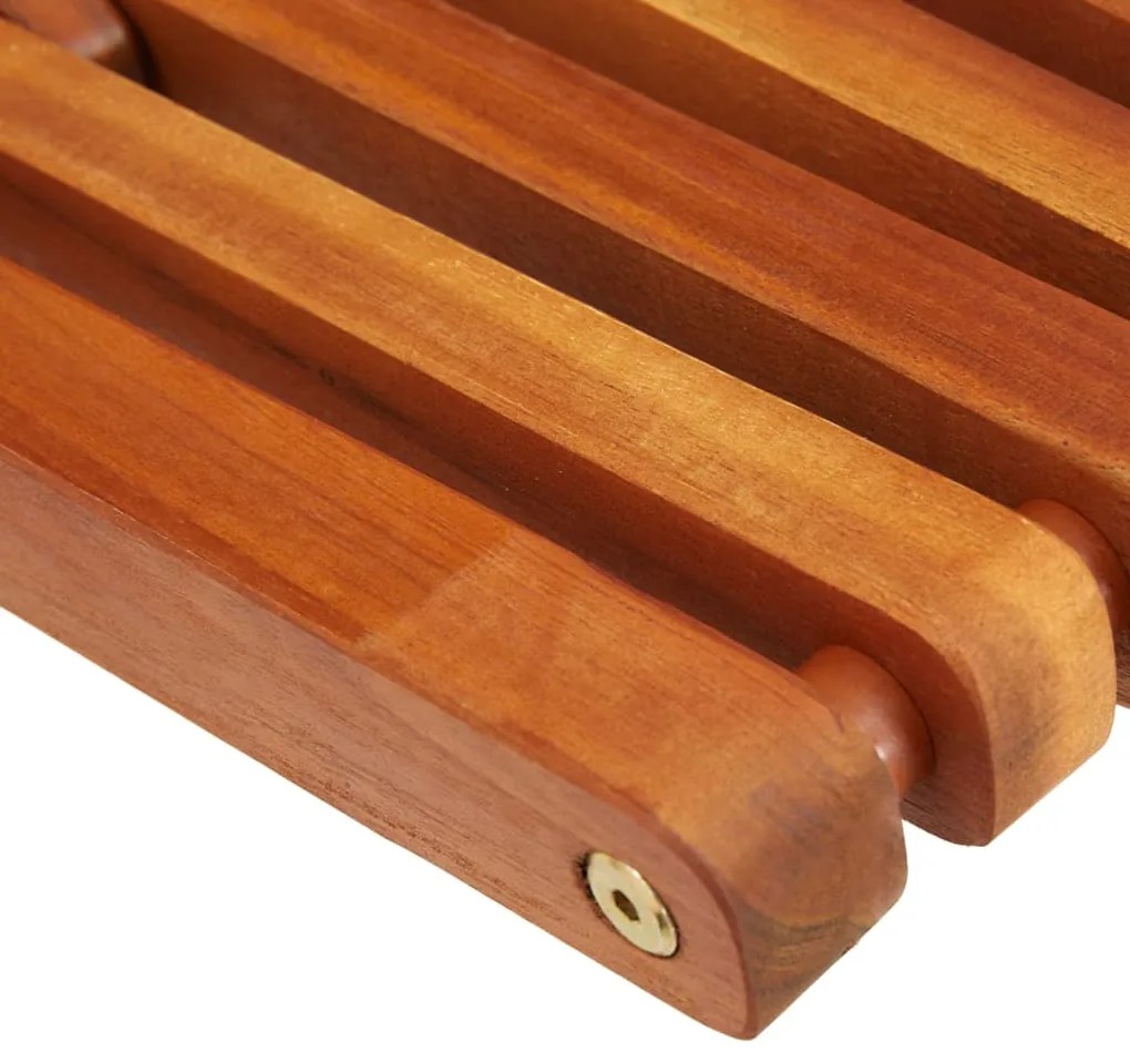 Cadeiras lounge de exterior dobráveis 2 pcs acácia maciça