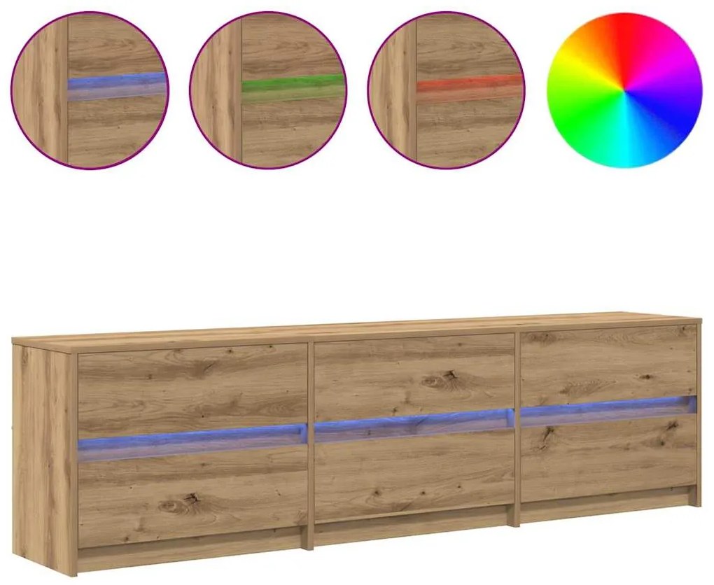 Gabinete para TV Castanho 181 x 34 x 50 cm