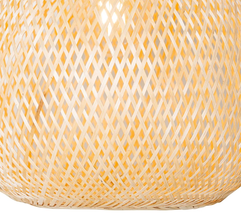 Candeeiro de pé para exterior oriental bambu IP44 - Rafael Oriental