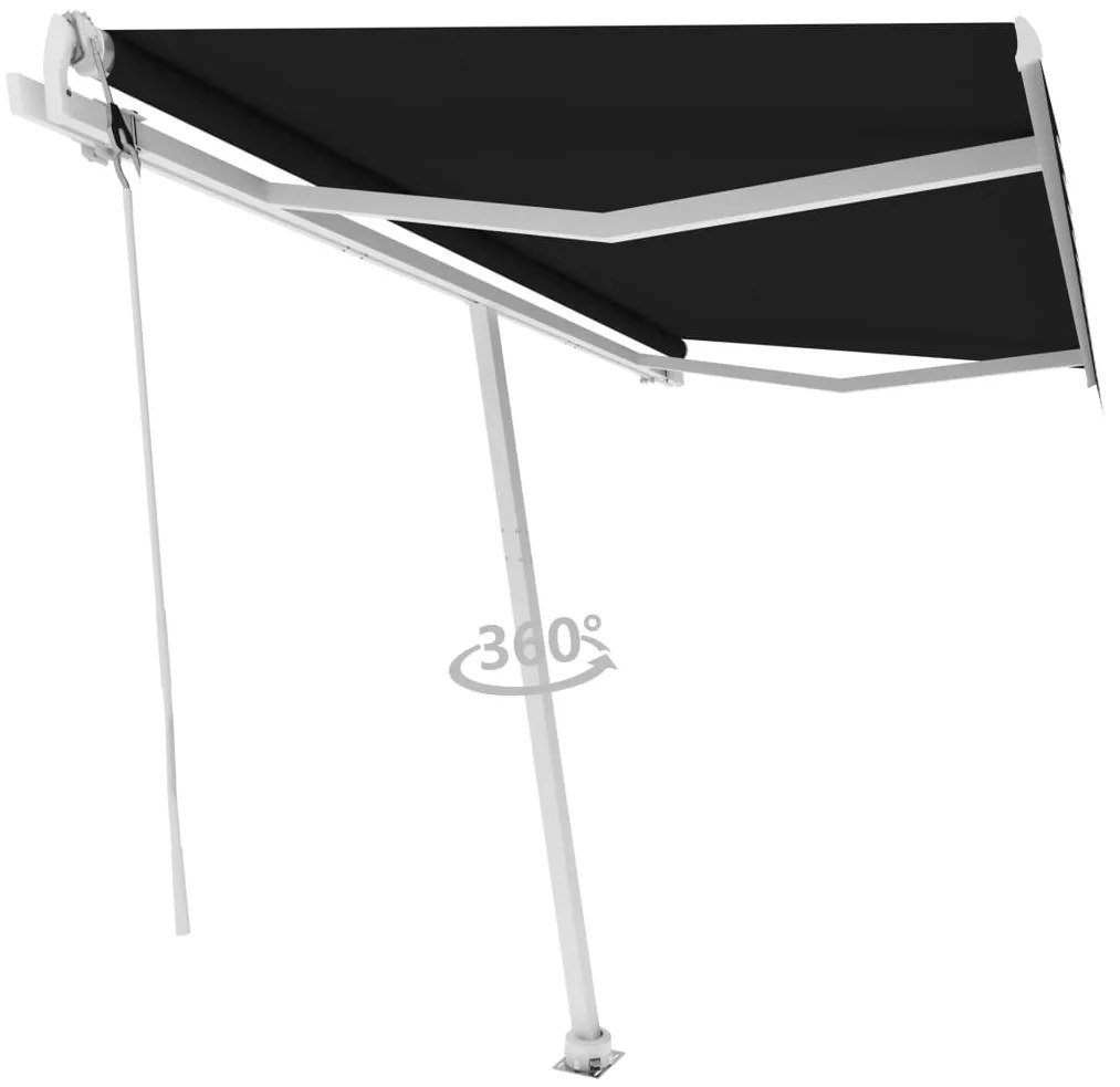 Toldo automático independente 450x350 cm antracite
